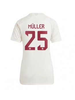 Bayern Munich Thomas Muller #25 Replika Tredje Kläder Dam 2023-24 Kortärmad
